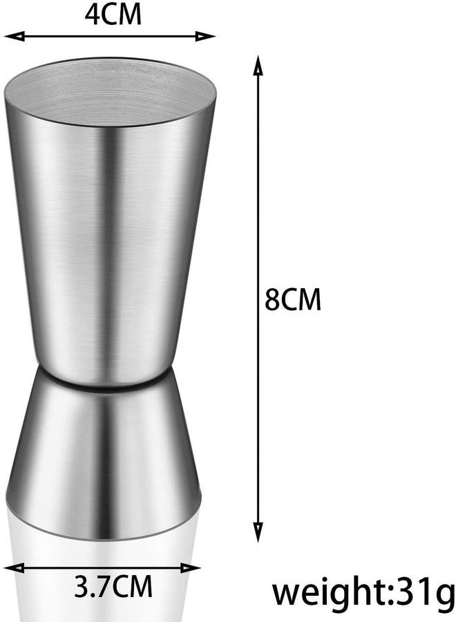 FINALITY Stainless Steel 30/60 ml Jigger Bar Craft Dual Spirit Measure Cup Double Jigger Peg Measuring Cup for Bar Party Wine Cocktail Drink Shaker Shot Measure - Image 3